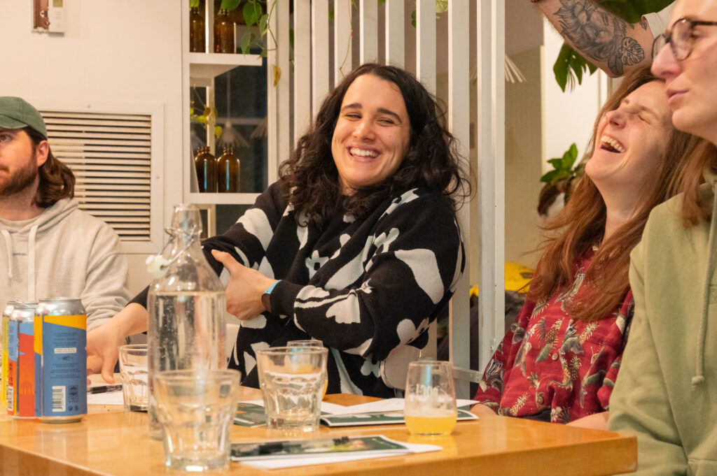 Dégustation entre amis