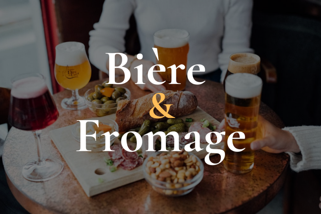 Dégustation bière et fromage